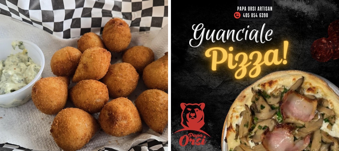 Papa Orsi Menu